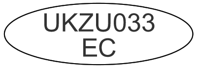 EC number UKZU033